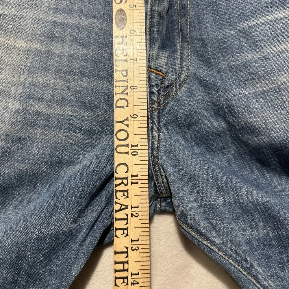 True Religion‎ Ricky Men's 40 Relaxed Straight Mid Rise Flap Back Pockets Logo